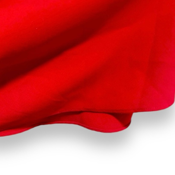 Vintage Dressbarn Red Sleeveless Long Formal Dress Sequin Womens Size 6 Romantic - Picture 12 of 14